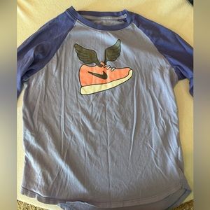 Nike Girls Shirt - 3/4 length sleeves